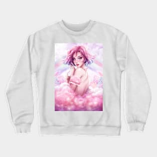 Aesthetic Bubblegum Cotton Candy Crewneck Sweatshirt